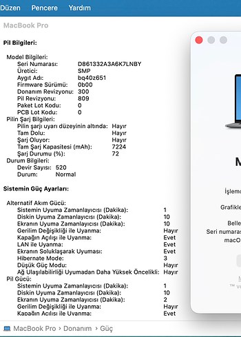 MacBook Pro 2019 512GB SSD Kutulu Ürün - Görsel 6