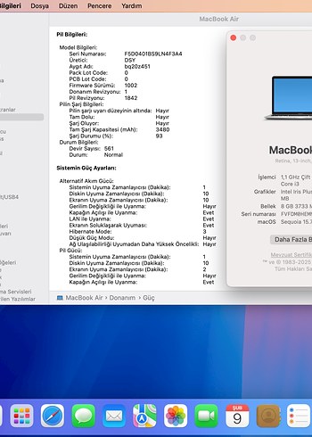 MacBook Air 2020 8/256 Kutulu Ürün - Görsel 5