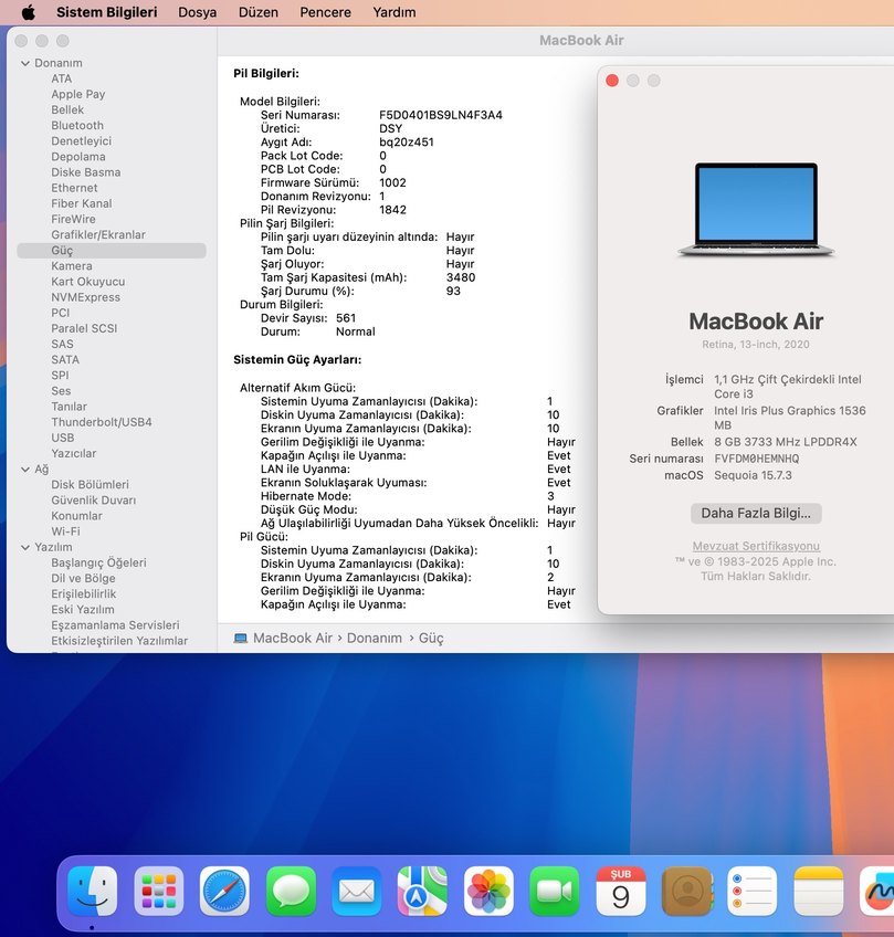 MacBook Air 2020 8/256 Kutulu Ürün - Görsel 5
