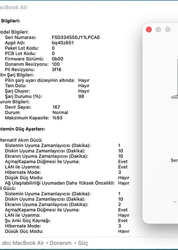 MacBook Air M2 15inc 8/256 Kutulu Faturalı Ürün - Görsel 6