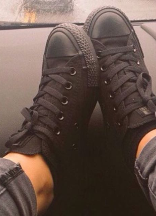 38 Beden Siyah Converse