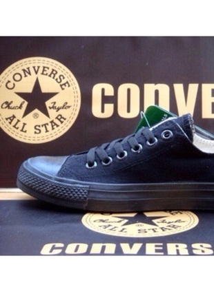 38 Beden Orjinal siyah Converse 