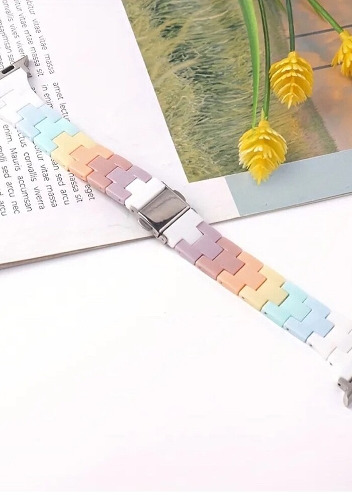 Apple Watch renkli kordon - Görsel 5