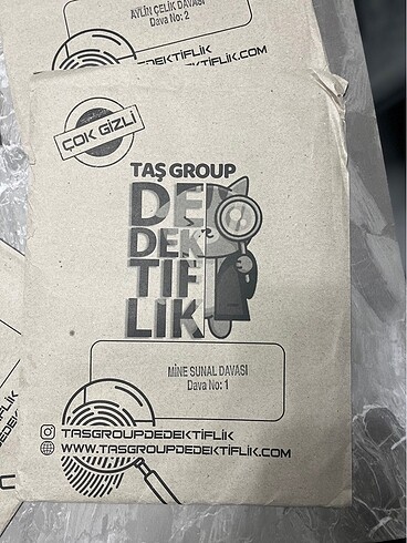 Beden Renk Beş paket dedektiflik oyunu dosyası