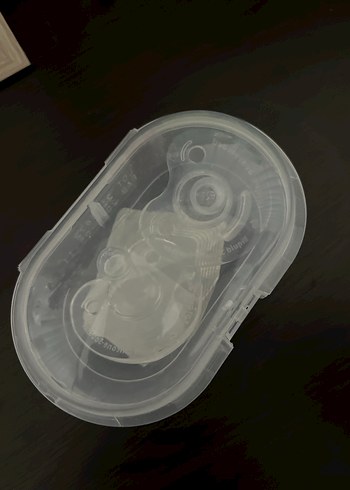 Yeni doğan şeffaf emzik  - Görsel 2