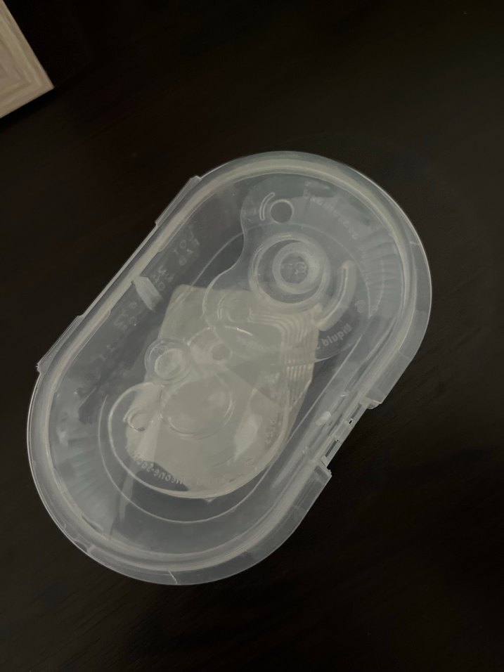 Yenidoğan şeffaf emzik  - Görsel 2