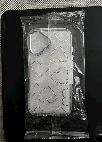 Taş işlemeli İPhone 16 kılıfı - Görsel 4