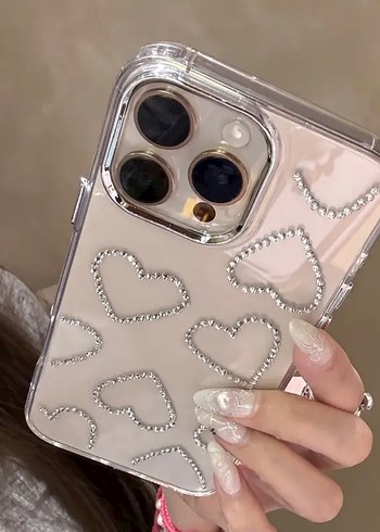 Taş işlemeli İPhone 16 kılıfı - Görsel 2