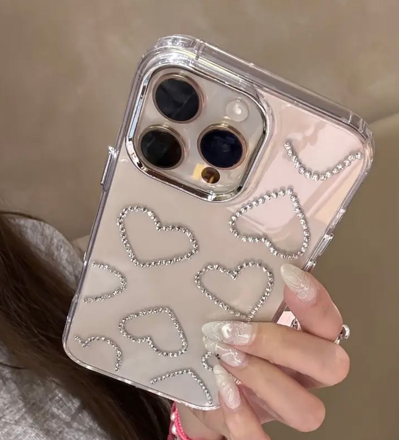 Taş işlemeli İPhone 16 kılıfı - Görsel 2