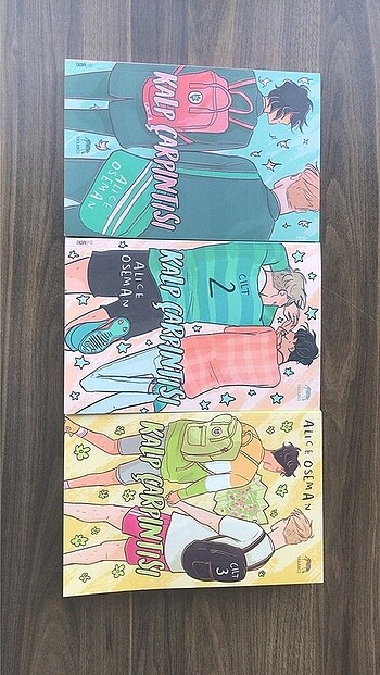  Kalp Çarpıntısı/Heartstopper Üçlü Set