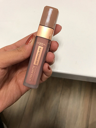 Loreal çikolata kokulu likit mat ruj