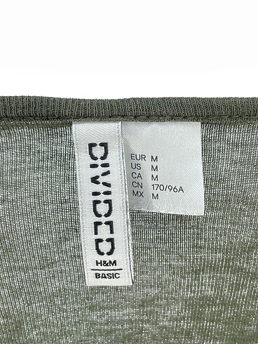 m Beden haki Renk H&M Bluz %70 İndirimli.