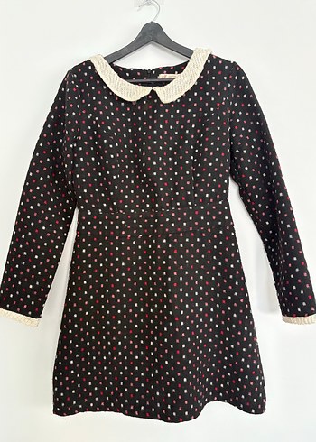 Bebe Yaka Mini Elbise - Görsel 2