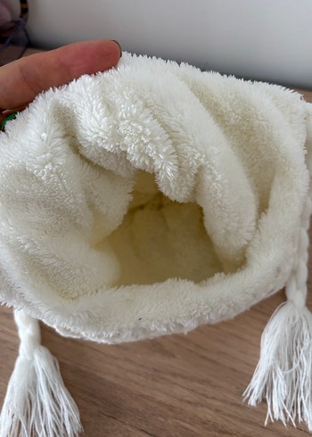 İçi Polarlı Kız Çocuk Şapka - Görsel 6