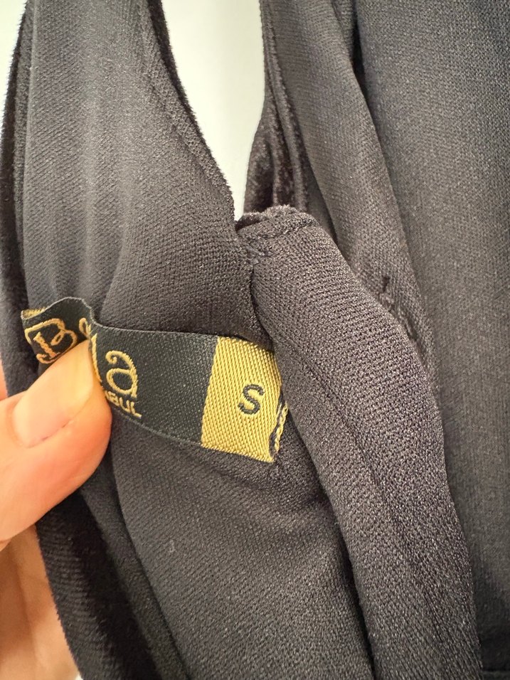 Siyah Uzun Balık Abiye - Görsel 5