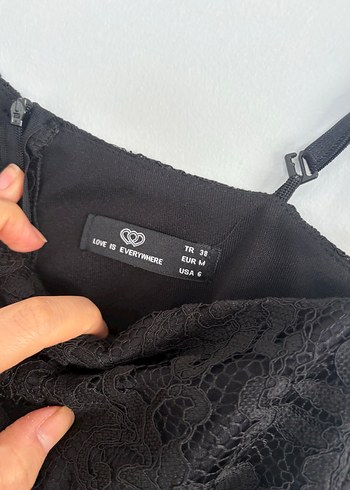 Siyah Uzun Abiye Elbise - Görsel 4