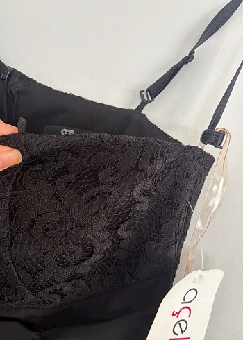 Siyah Uzun Abiye Elbise - Görsel 3