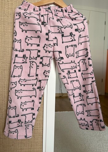 Kız Çocuk Polar Pijama Takımı - Görsel 6