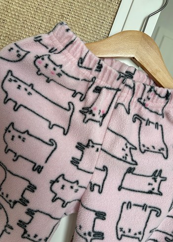 Kız Çocuk Polar Pijama Takımı - Görsel 8