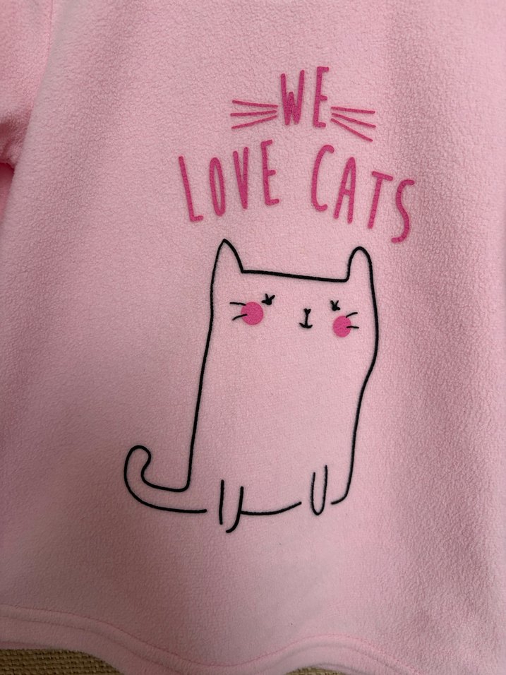 Kız Çocuk Polar Pijama Takımı - Görsel 5