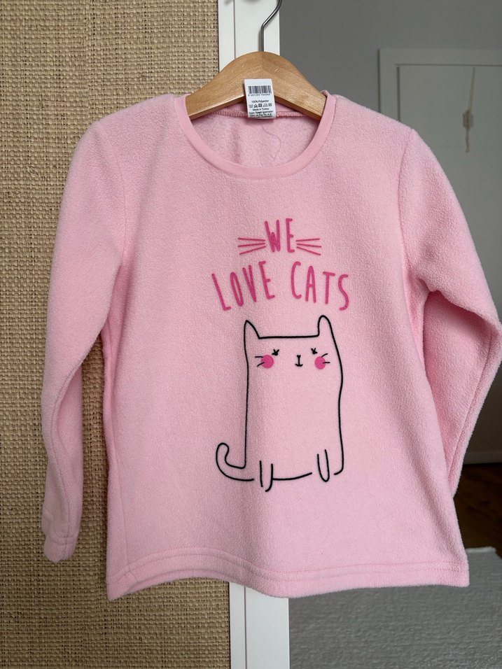 Kız Çocuk Polar Pijama Takımı - Görsel 2