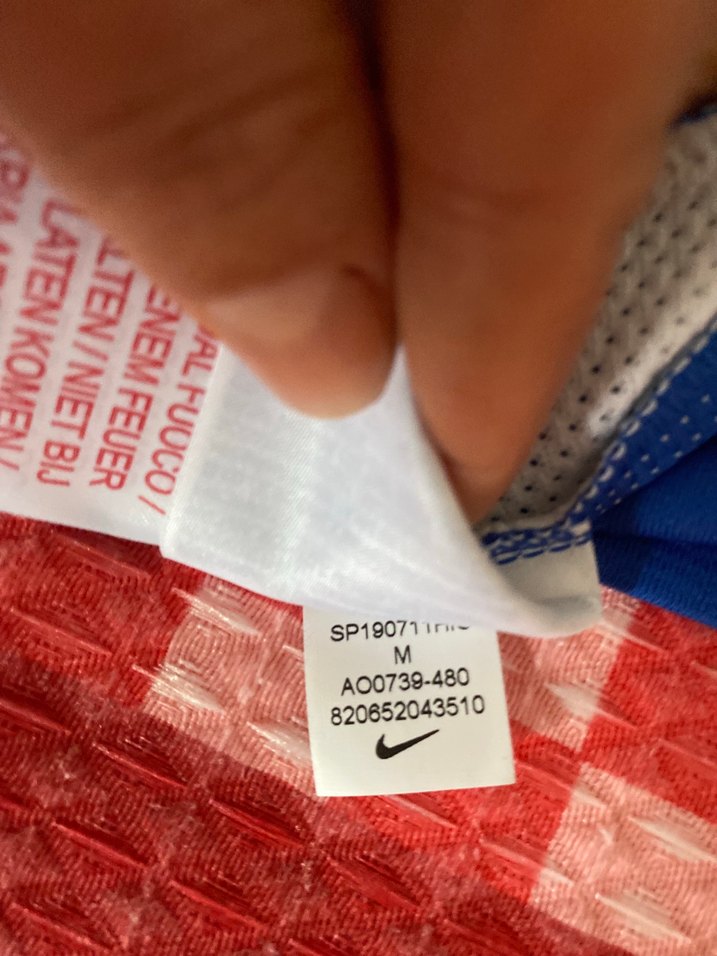 Erkek Çocuk Mavi Kısa Kollu Tişört Nike orjinal - Görsel 5