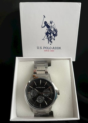 Gri U.S. Polo Assn. Erkek Saat - Görsel 4