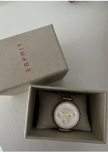 Esprit Beyaz Analog Kol Saati