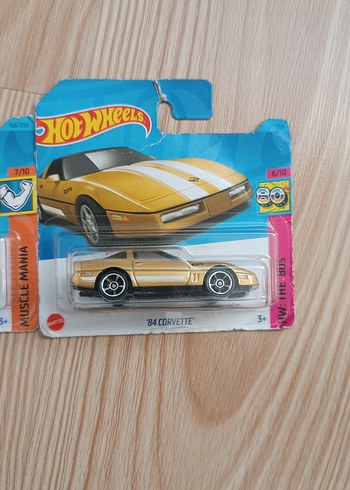  Beden Renk Hot Wheels Amerikan arabaları mustang pluymuth corvette