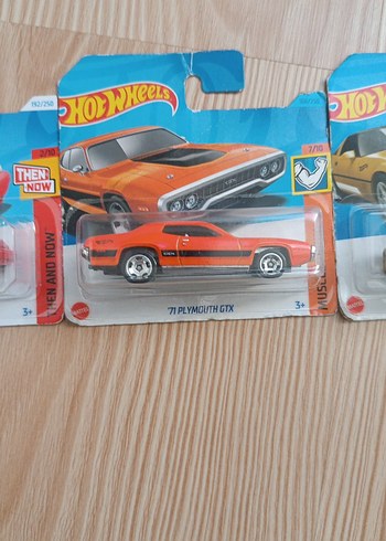  Beden Hot Wheels Amerikan arabaları mustang pluymuth corvette