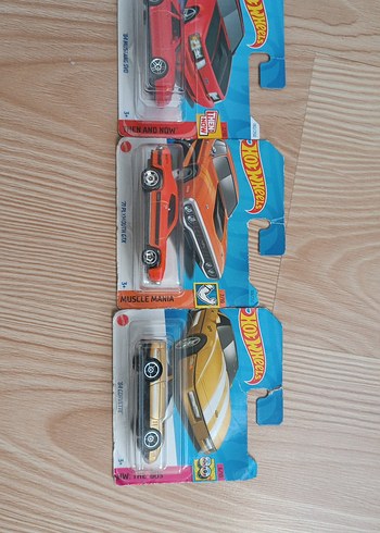 Hot Wheels Amerikan arabaları mustang pluymuth corvette