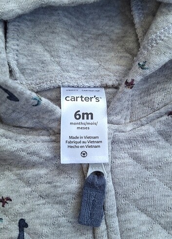 3-6 Ay Beden çeşitli Renk Yurt Dışı Carter's Marka 5'li Set
