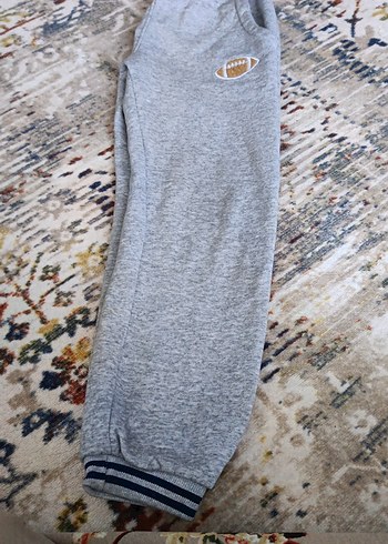 Gri Erkek Çocuk Bol Kesim Sweatpants - Görsel 2