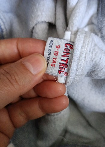 Gri Erkek Çocuk Bol Kesim Sweatpants - Görsel 4