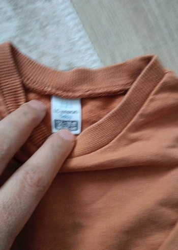 erkek çocuk Kahverengi Uzun Kollu Basic Sweatshirt - Görsel 3