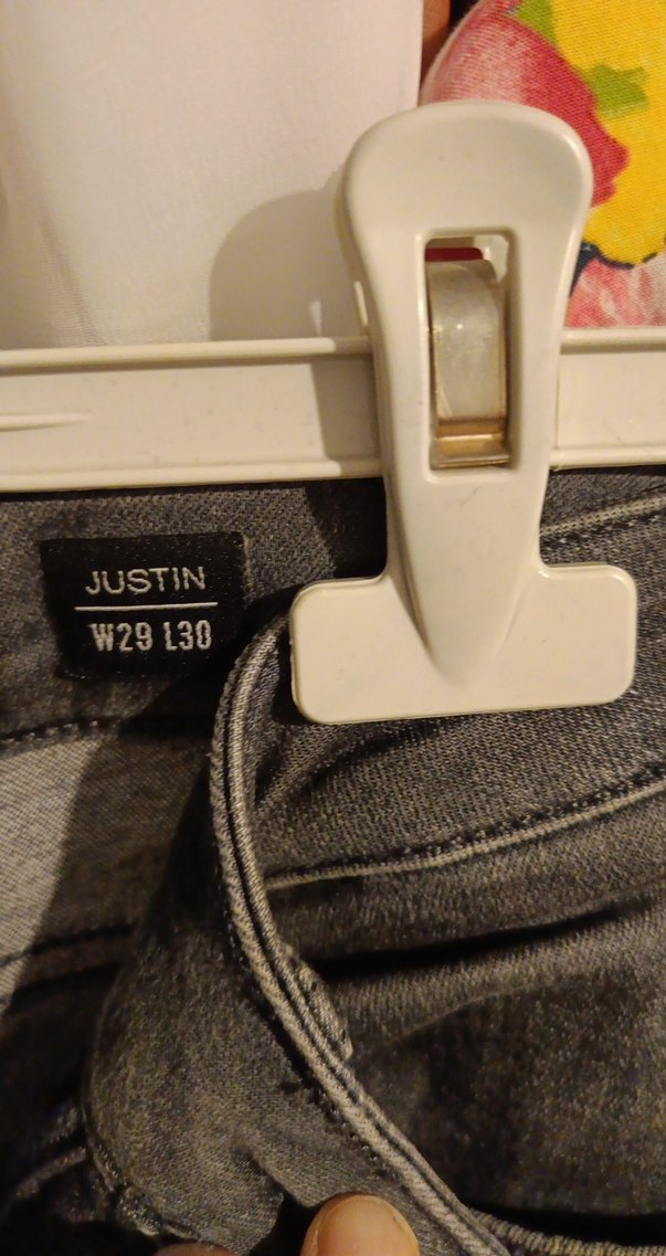 Gri Rahat Kesim Erkek Denim Pantolon - Görsel 5