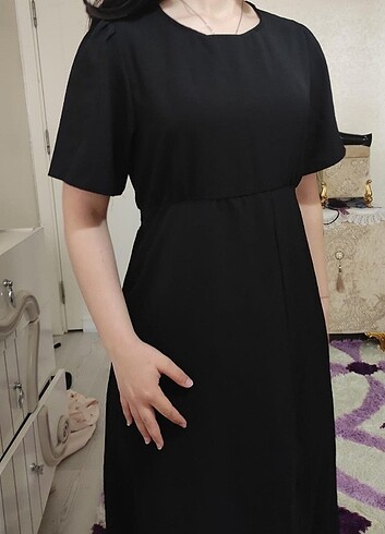 Siyah elbise - Görsel 2