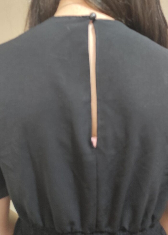 Siyah elbise  - Görsel 5