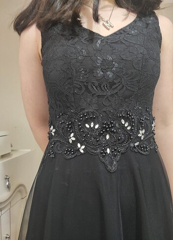 Abiye elbise uzun  - Görsel 2