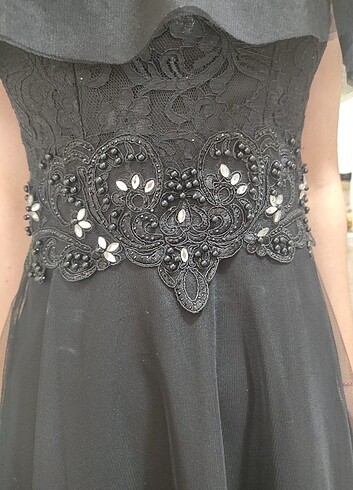 Abiye elbise uzun  - Görsel 6