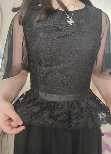 Abiye Fransız model - Görsel 5