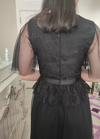 Abiye Fransız model - Görsel 6