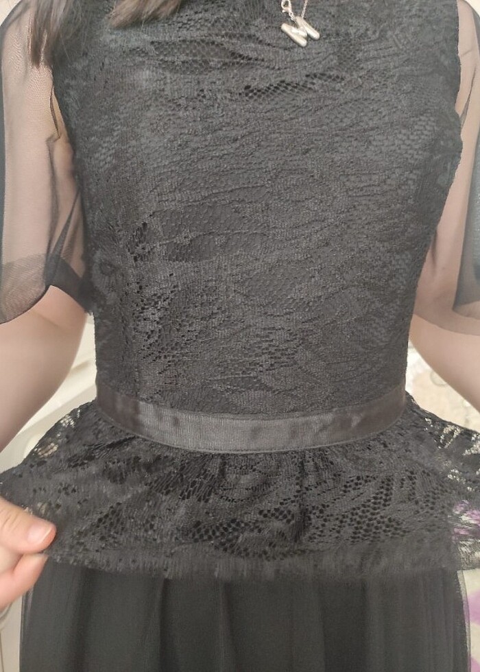 Abiye Fransız model - Görsel 3