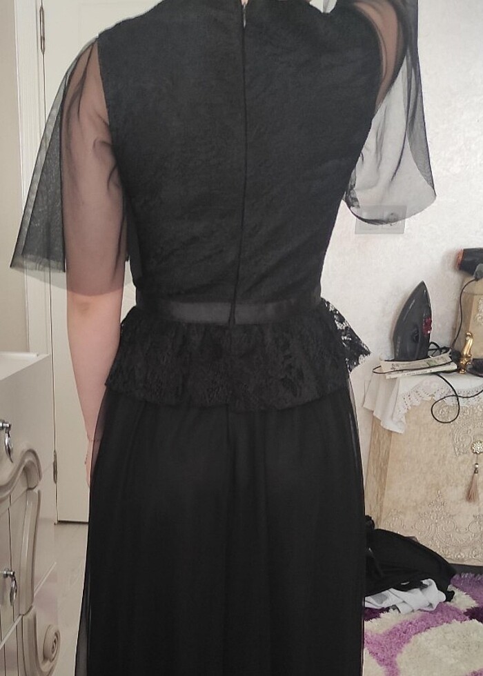 Abiye Fransız model - Görsel 4