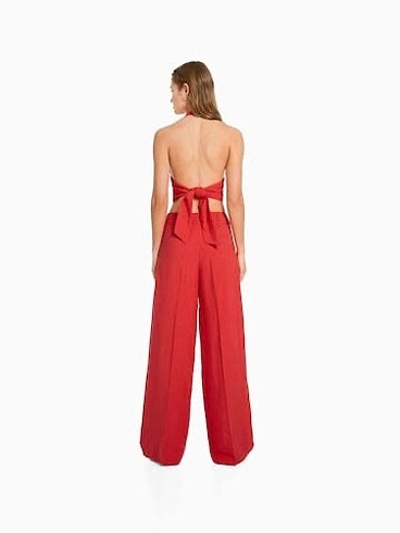 s Beden BERSHKA Halter Yaka Yelek