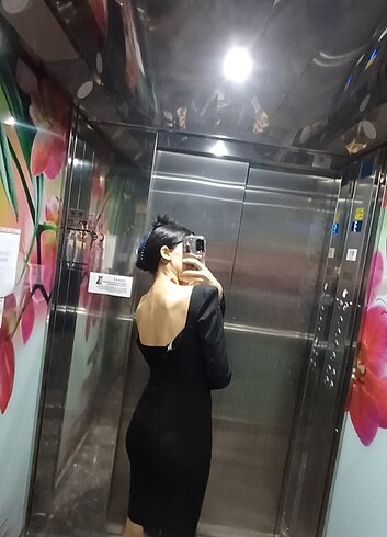 Diğer Yırtmaçlı dar elbise