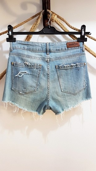 Mango mavi denim şort