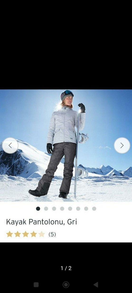 Kadın kayak pantolonu - Görsel 2