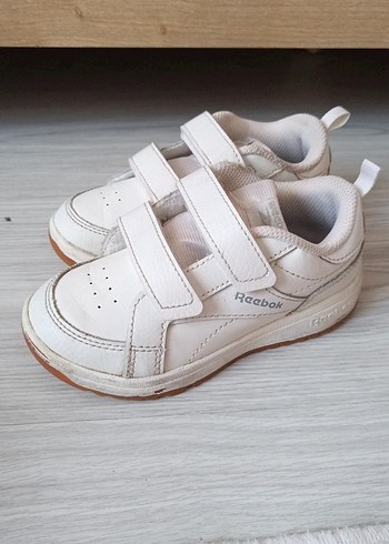 Beyaz Erkek Çocuk Spor Ayakkabı Velcro