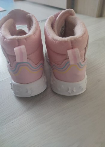 Işıklı Pembe Kız Çocuk Sneakers - Görsel 6